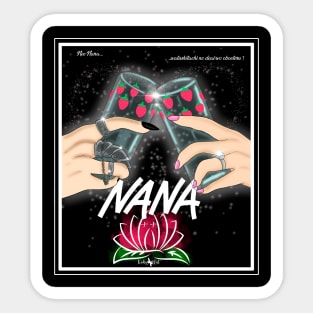 Nana glass friends Sticker